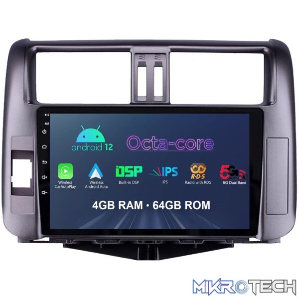 Stylus STY-TOYOTA-6 Prado 2010-13 Carplay/AndroidAuto Double Din Radio Stylus STY-TOYOTA-6 Prado 2010-13 Carplay/AndroidAuto Double Din Radio