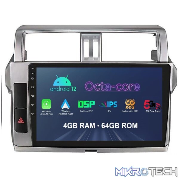 Stylus STY-TOYOTA-7 Prado 2014-2018 Carplay/AndroidAuto Double Din Radio Stylus STY-TOYOTA-7 Prado 2014-2018 Carplay/AndroidAuto Double Din Radio