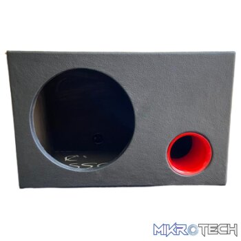 Subwoofer Box BOX-12-SSGR7PRO 12" & 4" Port with Vinyl Front Panel