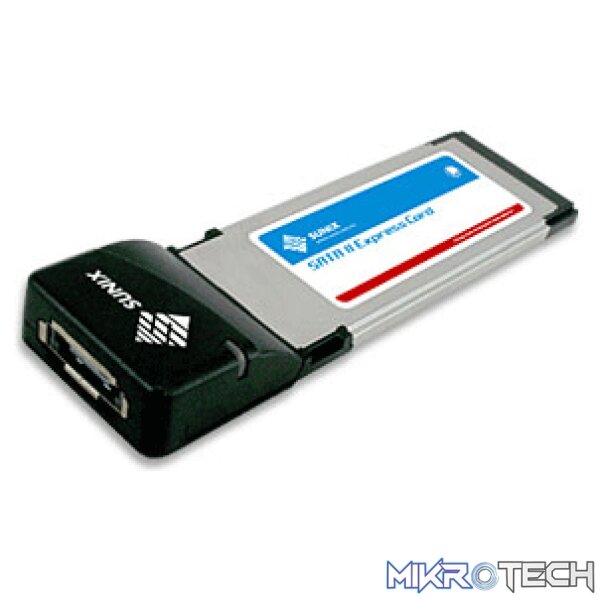 Sunix E-SATA 1-port ExpressCard Sunix E-SATA 1-port ExpressCard