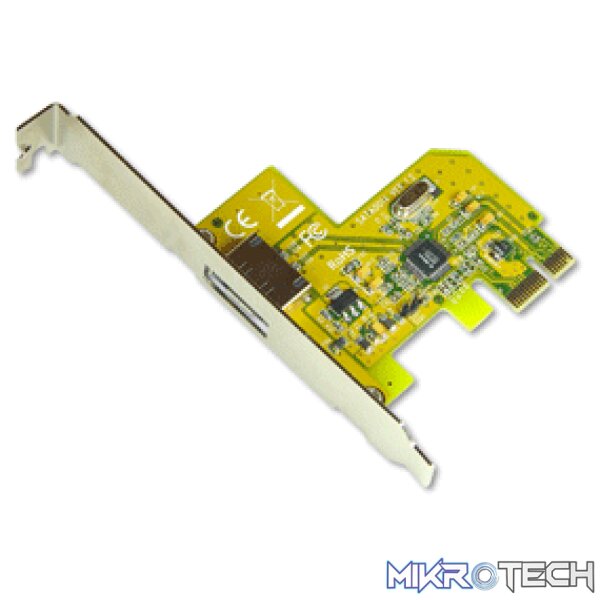 Sunix E-SATA 1-port PCI-E Card (LP) Sunix E-SATA 1-port PCI-E Card (LP)