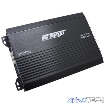 Targa TG-H10500.4 Hitman Series 10500w 50rms x 4 Channel Amplifier