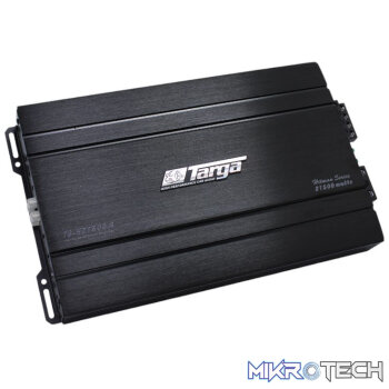 Targa TG-H21500.4 Hitman Series 21500W 120RMS 4-Channel Amplifier