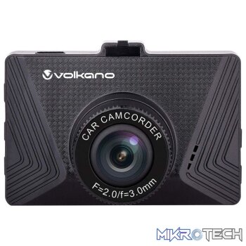 Volkano VK-10007-BK Suburbia Series Black 720P Dash Camera
