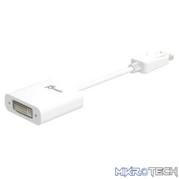 j5 Create DisplayPort Male to DVI-I Female Adapter - Image 2