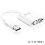 j5 Create DisplayPort Male to DVI-I Female Adapter