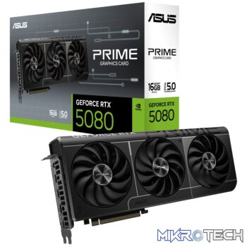ASUS PRIME GeForce RTX 5080 16GB GDDR7 Graphics Card  PRIME-RTX5080-16G