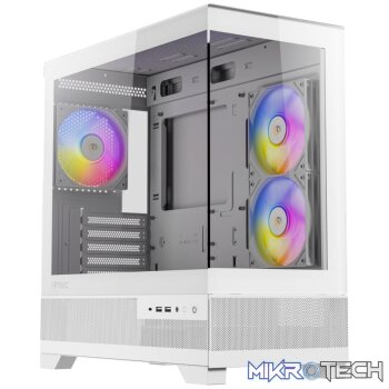 Antec CX500M Micro-ATX | ITX RGB Mini-Tower Gaming Chassis Type-C - White
