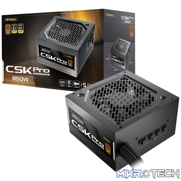 Antec FLUX ATX Gaming Chassis and CSK 850W Power Supply Pro Combo - Image 5