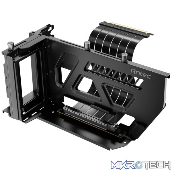 Antec SHIFT Vertical GPU Bracket with PCIe 4.0 Riser Cable – Black Antec SHIFT Vertical GPU Bracket with PCIe 4.0 Riser Cable – Black