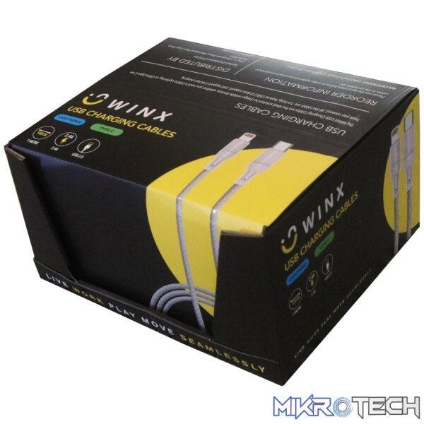 WINX USB to Type-C|Lightning Charging Cables - Image 4