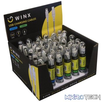 WINX USB to Type-C|Lightning Charging Cables