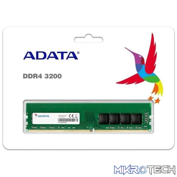 ad4u32008g22-rgn Adata 8Gb Ddr4 3200 U-Dimm - Image 1