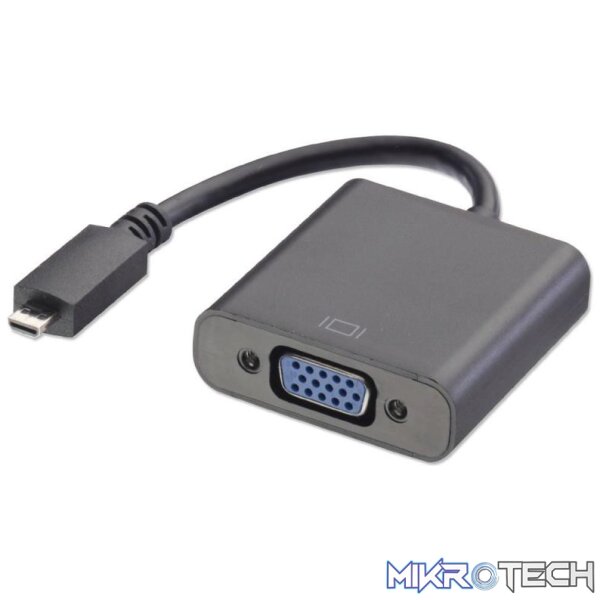 ada016 Micro Hdmi To Vga Adapter 10Cm - Image 1