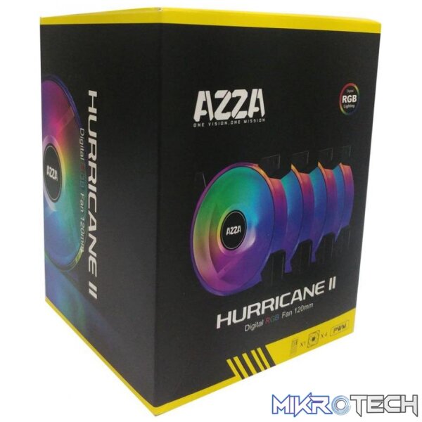 Azza Huricane Ii 4 Pack With Rf 12Cm - Image 3