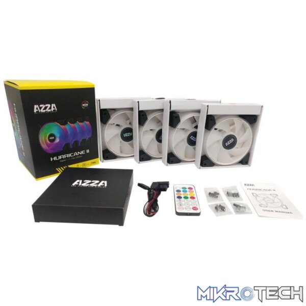 Azza Huricane Ii 4 Pack With Rf 12Cm - Image 7