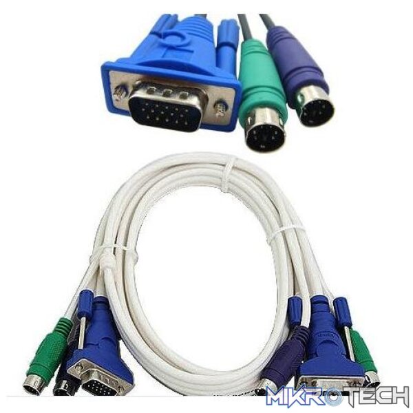 cab008 Kvm Ps2 Switch Cable 1.3M - Image 1