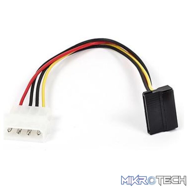 cab064 Power Molex To Sata 90 Degree L Shape - Image 1