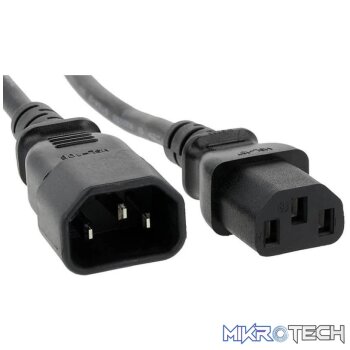 Male To Female Power Extension 10Amp
