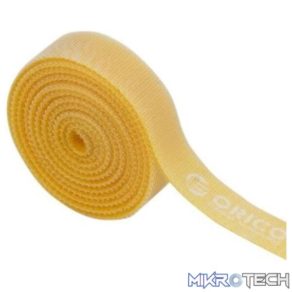 cbt-1s-or Orico Velcro Cable 1M Yel - Image 1