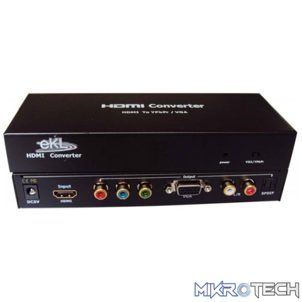 con003 Hdmi To Vga + Yrg Converter - Image 1