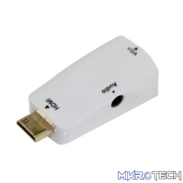 con008 Hdmi Male To Vga Female Adapter - Image 1
