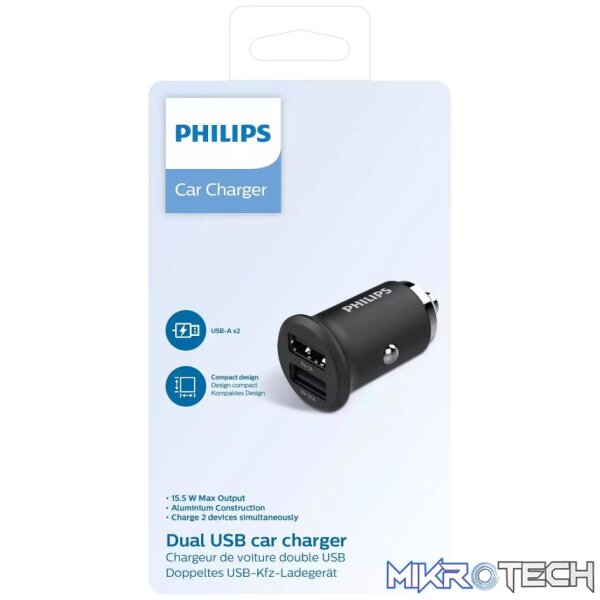 Philips Dual Car Charger - Image 2