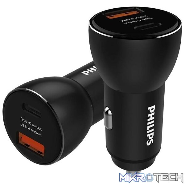 Philips Dual Port Car 1C 1A Ports - Image 2