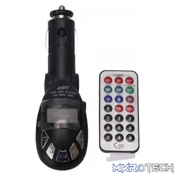 fmmod Mp3/Fm Modulator With Remote For Car - Image 1