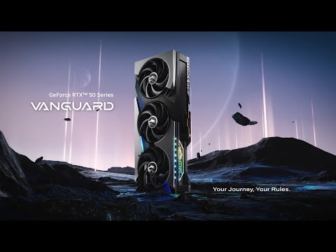 GeForce RTX 50 VANGUARD Series - Your Journey, Your Rules | MSI