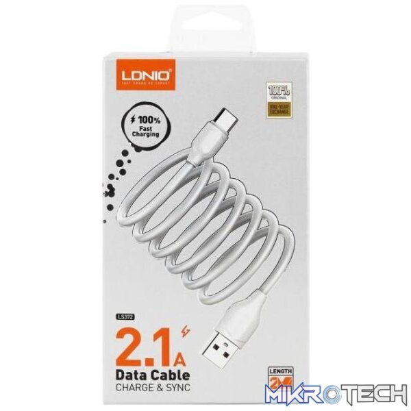 ls372-2 Ldnio Usb To Micro Usb Cable - Image 1