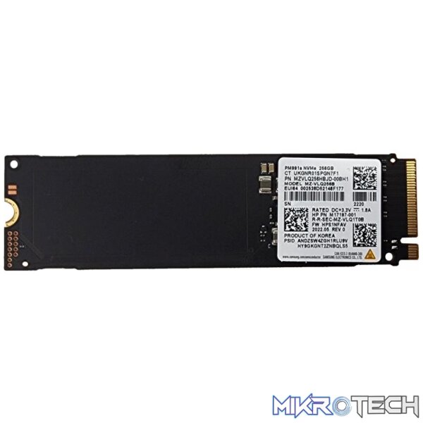 m16785-001 Oem 256Gb M.2 Nvme Ssd - Image 1