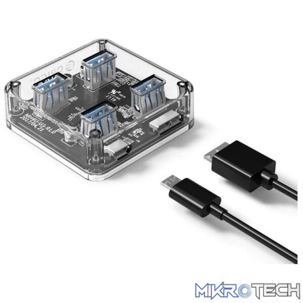 mh4u-u3-10-cr-b-2 Orico Hub Usb3.0 4Xusb 100Cm T - Image 1