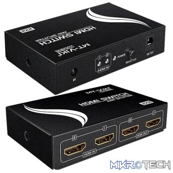 2 In 2 Out Hdmi Switch And Splitter