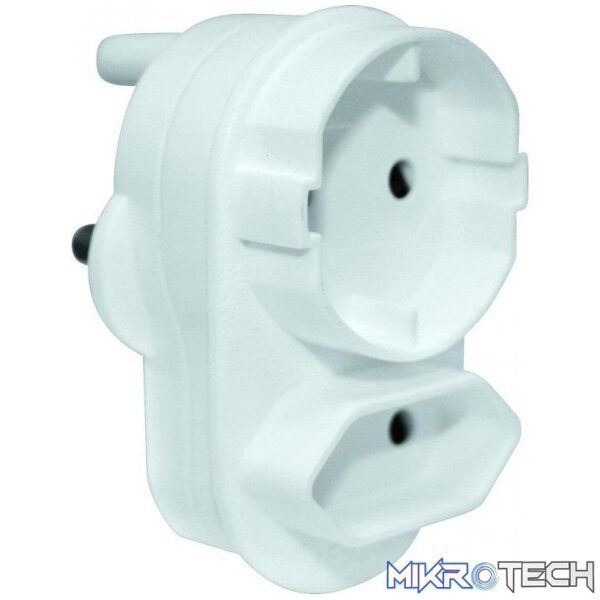 plug-1 3Pin To 2Pin + 2Pin Round - Image 1