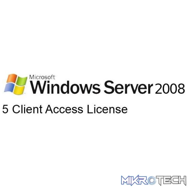 r18-02907-2 Windows Server 5 Cal 2008 - Image 1