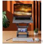 Triple Lift Adjustable Alu Laptop Stand