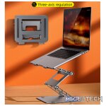 Triple Lift Adjustable Alu Laptop Stand - Image 5