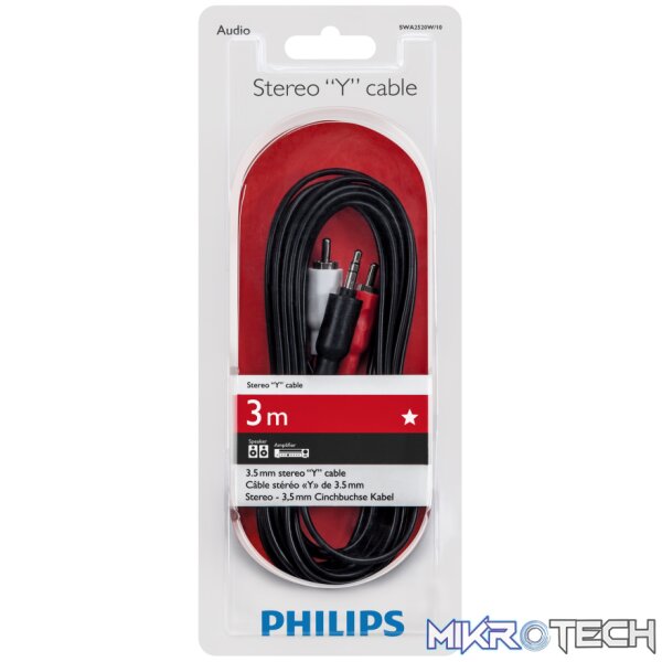 swa2520w-10 Philips Stereo To Rca 3Mtr - Image 1