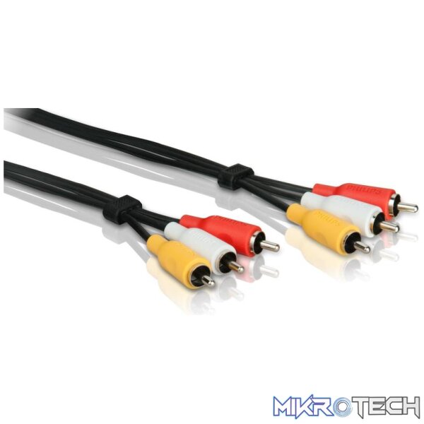 swv2532w-10 Philips 3 Rca To 3 Rca 1.5Mtr - Image 1