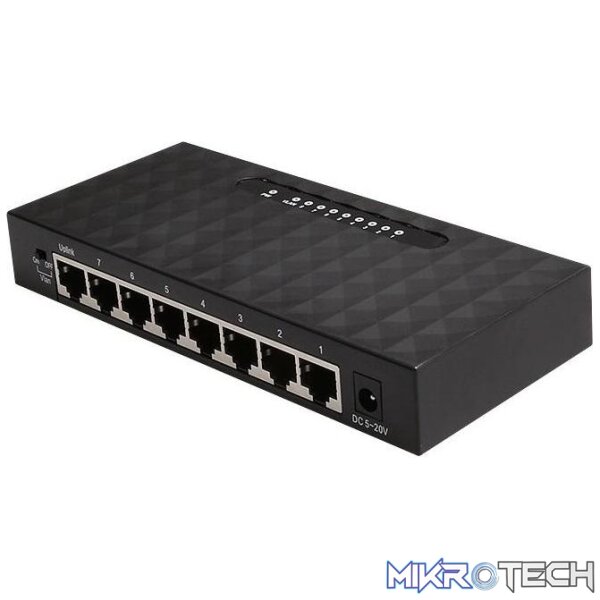 txe099-3 8 Port Gigabit Switch - Image 1