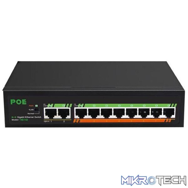 8Port Gigabit Poe+ 2Port Uplink - Image 2