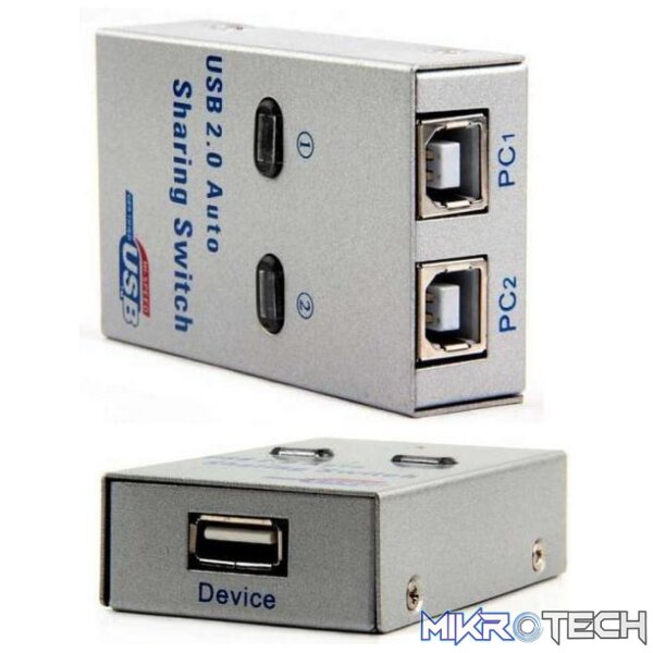 usb-2p Usb 2.0 Auto Sharing Switch For Printers - Image 1