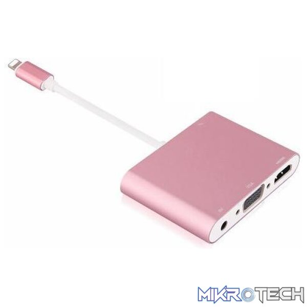 usbc02 Lightning To Vga + Hdmi + Audio - Image 1