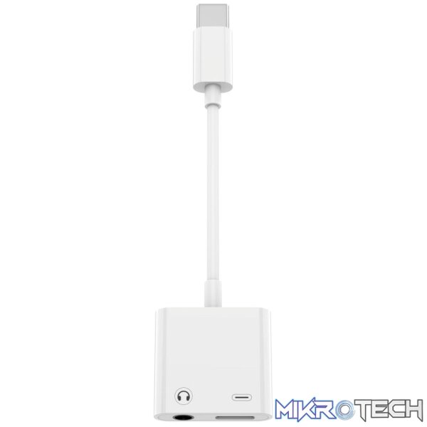 v27 2-In-1 Usb-C To Type C + 3.5Mm - Image 1