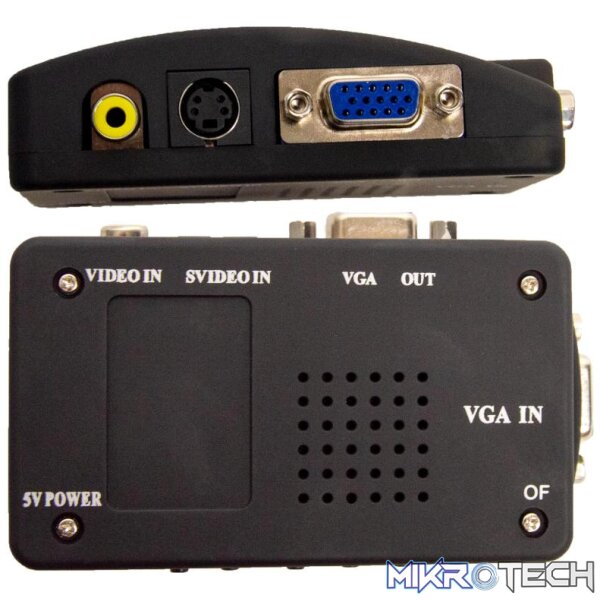 vga001-2 Av To Vga Converter - Image 1