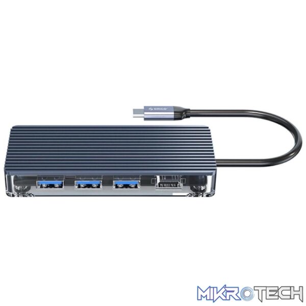 wb-8pgy-bp-2 Type-C 8-In-1 Hub - Image 1