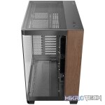 Antec C8 Curved Wood E-ATX | ATX | Micro-ATX | ITX Dual Chamber Gaming Chassis - Black - Image 2
