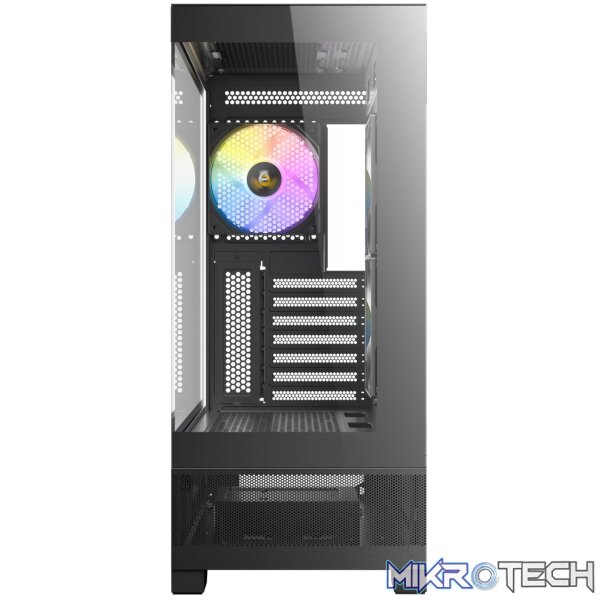 Antec CX700 ARGB ATX | Micro-ATX | ITX ARGB Mid-Tower Gaming Chassis - Black - Image 2