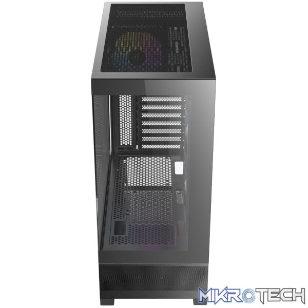 Antec CX700 ARGB ATX | Micro-ATX | ITX ARGB Mid-Tower Gaming Chassis - Black - Image 4